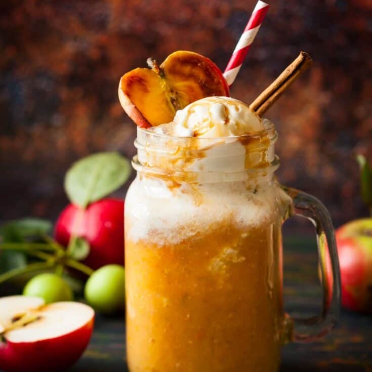 Classic Caramel Apple Cider Float Recipe