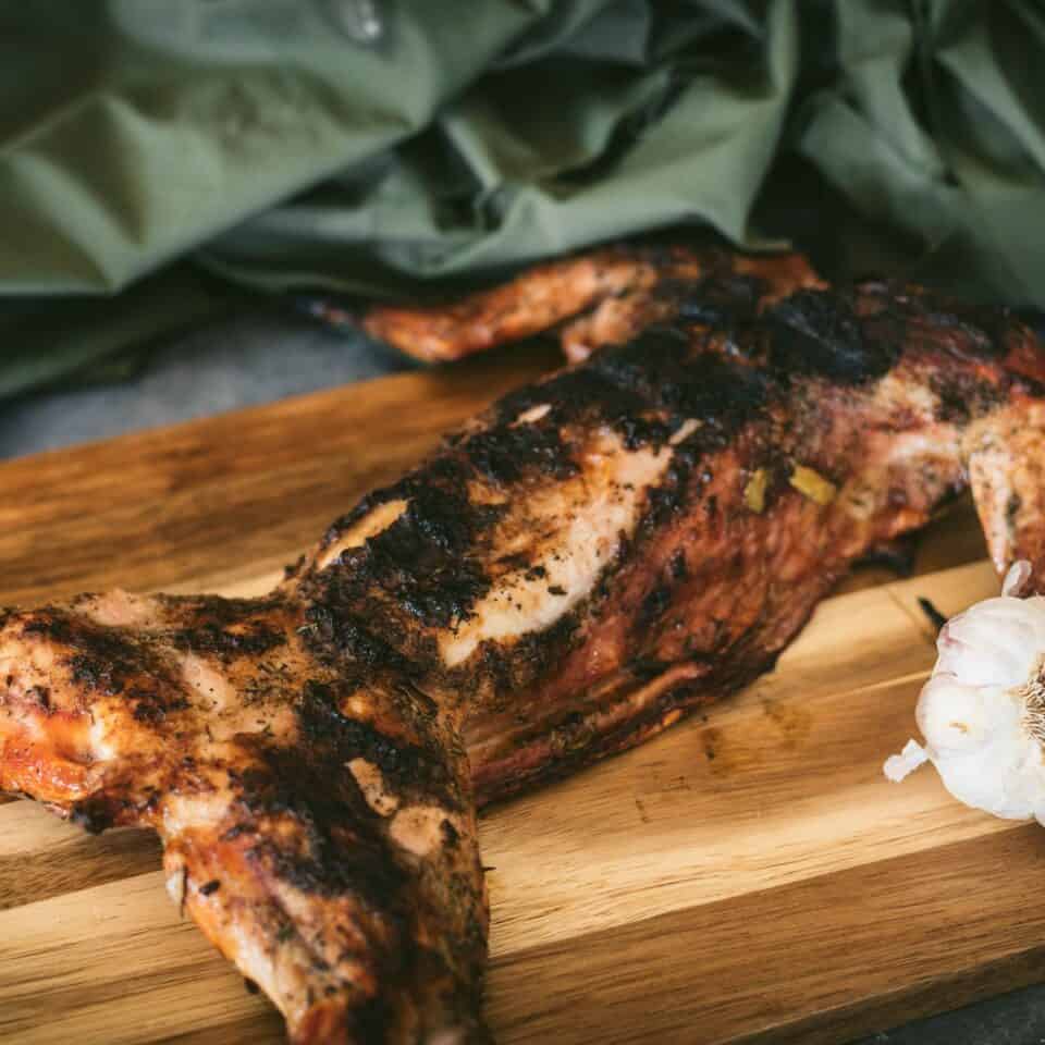 Perfect Rabbit Ribs The Best Garlic Herb Grilled Rabbit Recipe | The Rustic Elk