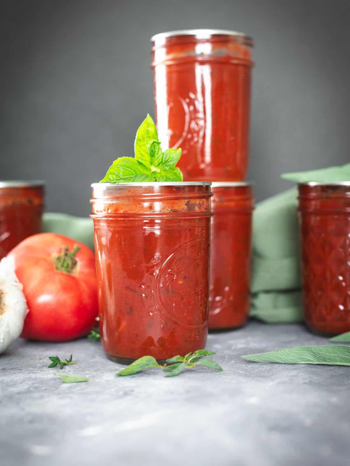 Canning Pizza Sauce From Fresh Tomatoes | The Rustic Elk