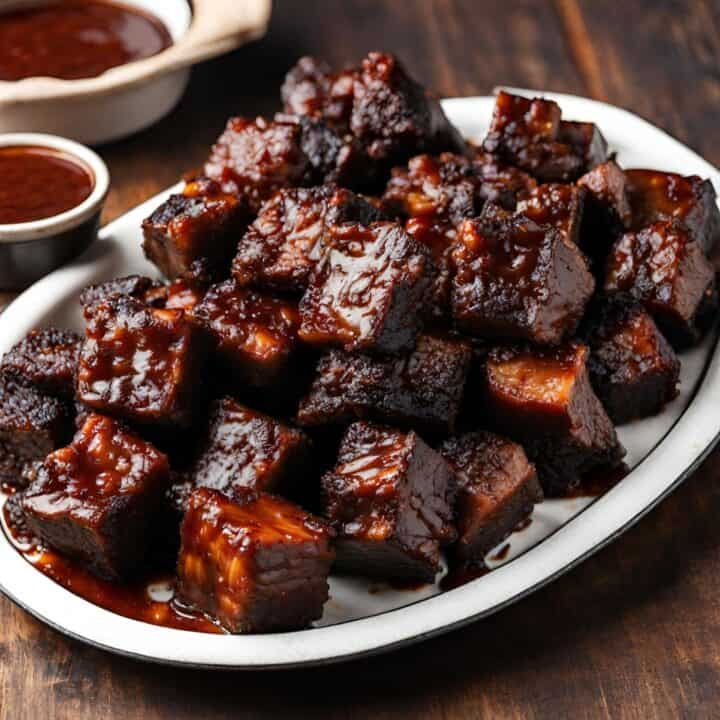 How To Make The Best BBQ Smoked Brisket Burnt Ends | The Rustic Elk