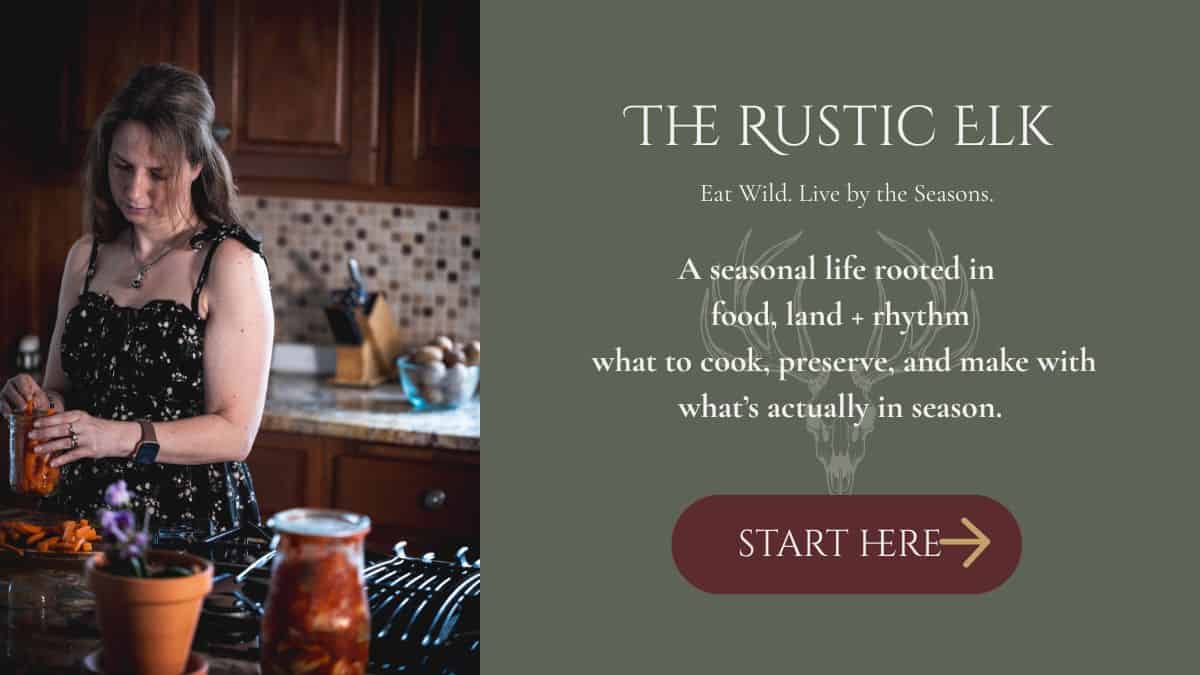 woman packing sliced carrots into a jar in a home kitchen, preserving seasonal vegetables